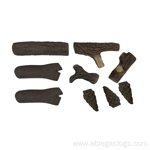 ABLE Small Classic Wood Gas Log Inserts